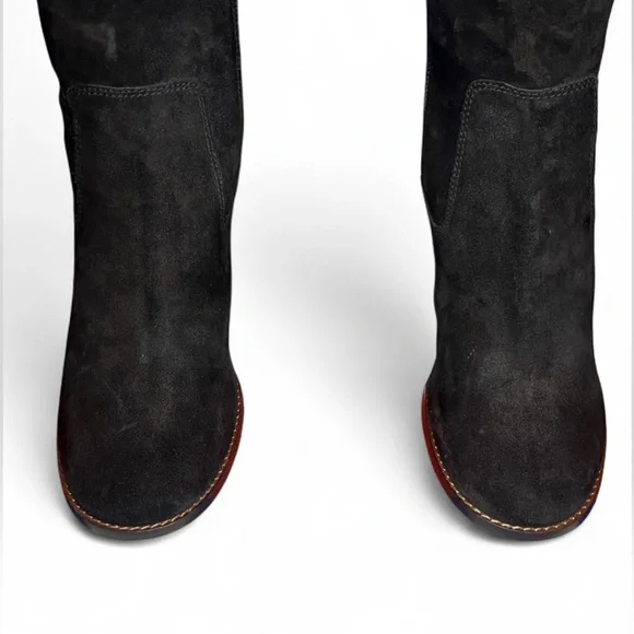 Coach Ombré Knee High Suede Block Heel Boots Womens Size 10 B - G1357 Authentic